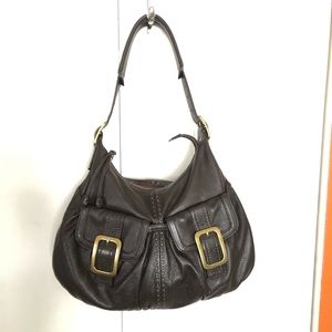 Cole Haan Leather Purse - Dark Brown